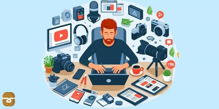 راهنمای جامع تولید محتوا: انواع، ویژگی‌ها و بهترین روش‌ها