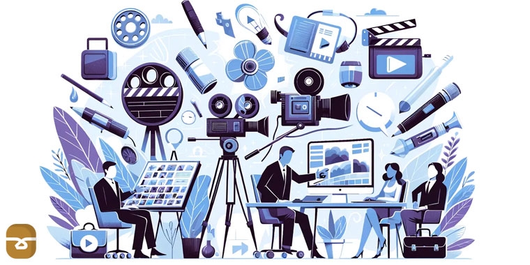 تولید محتوای ویدیویی: بررسی انواع، کاربردها و ویژگی‌های آن